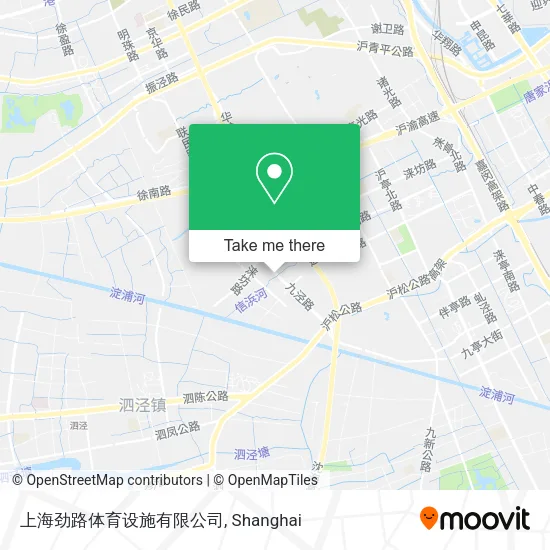 上海劲路体育设施有限公司 map