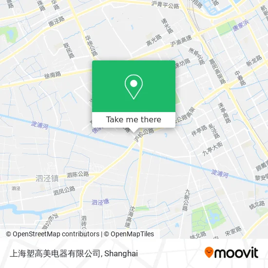 上海塑高美电器有限公司 map