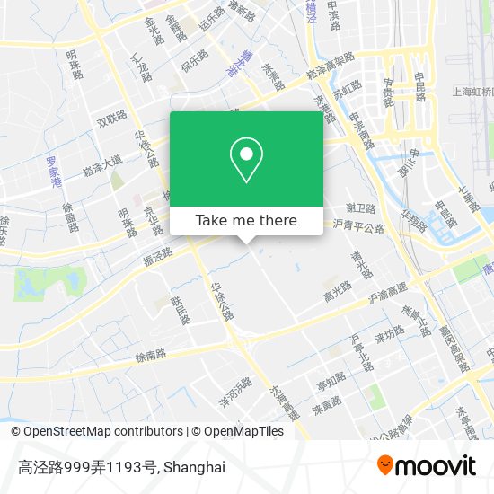 高泾路999弄1193号 map