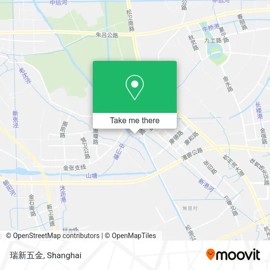 瑞新五金 map