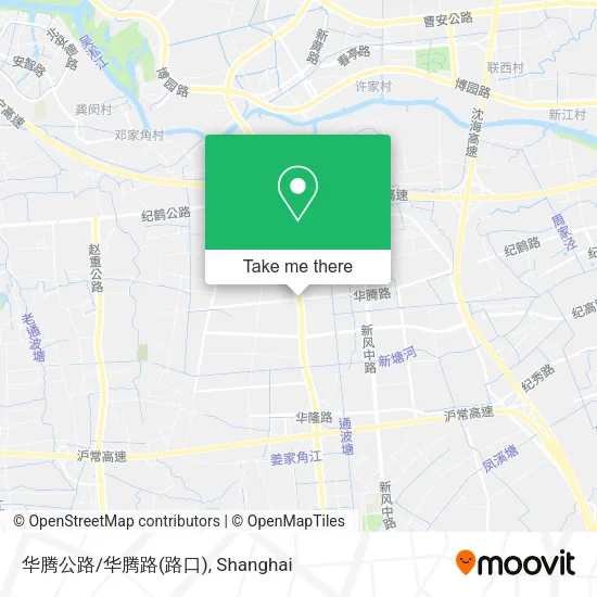 华腾公路/华腾路(路口) map