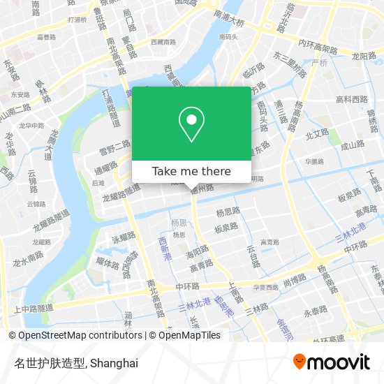 名世护肤造型 map