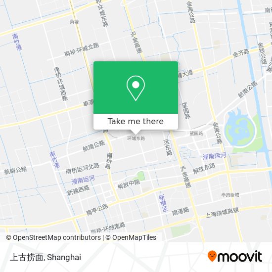 上古捞面 map