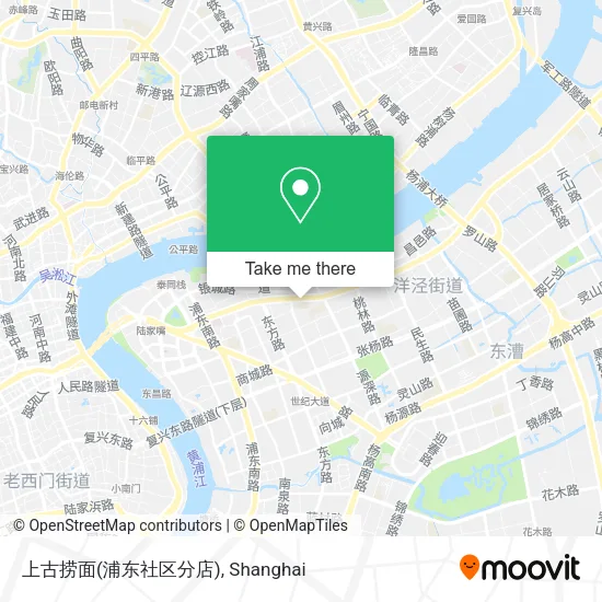 上古捞面(浦东社区分店) map