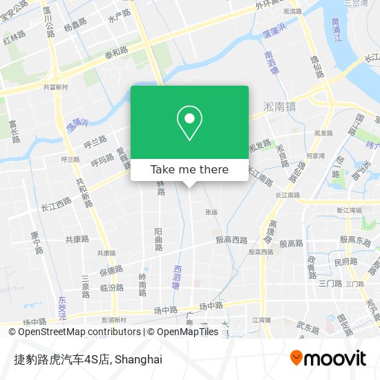 捷豹路虎汽车4S店 map