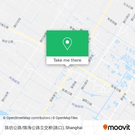 陈彷公路/陈海公路立交桥(路口) map