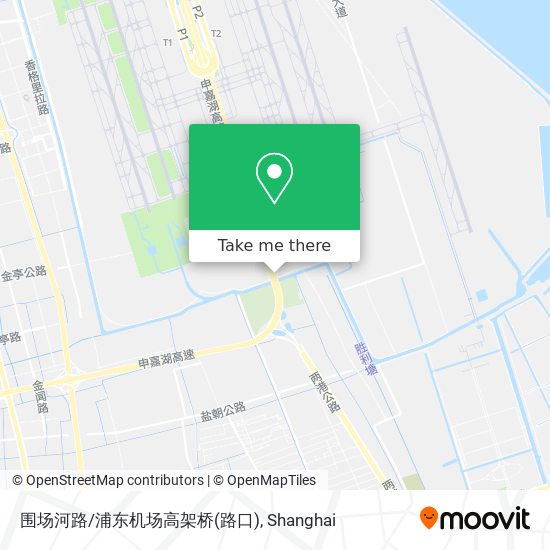 围场河路/浦东机场高架桥(路口) map
