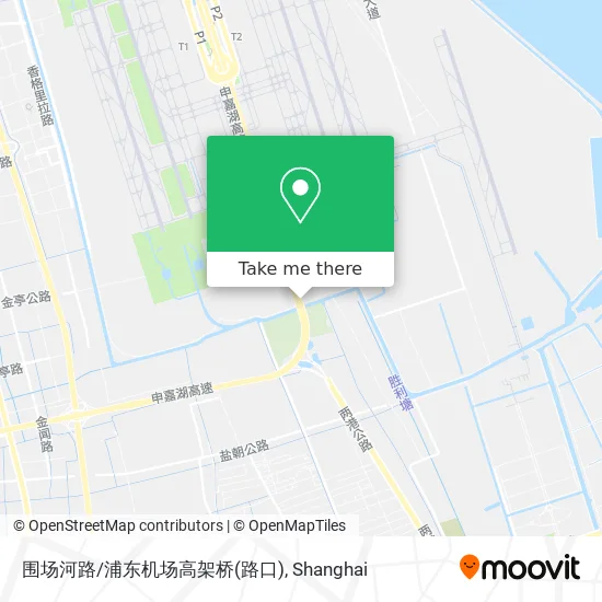 围场河路/浦东机场高架桥(路口) map