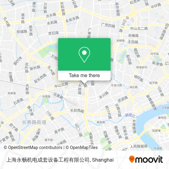 上海永畅机电成套设备工程有限公司 map