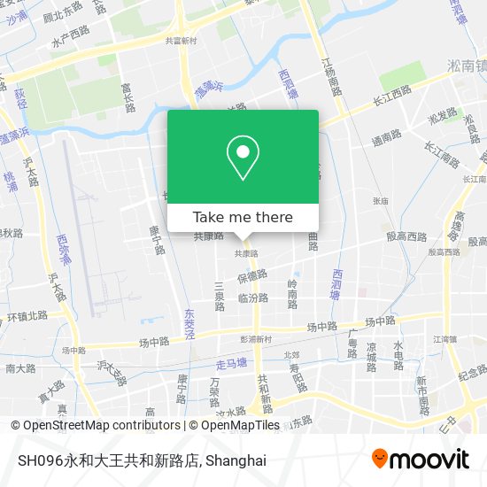 SH096永和大王共和新路店 map