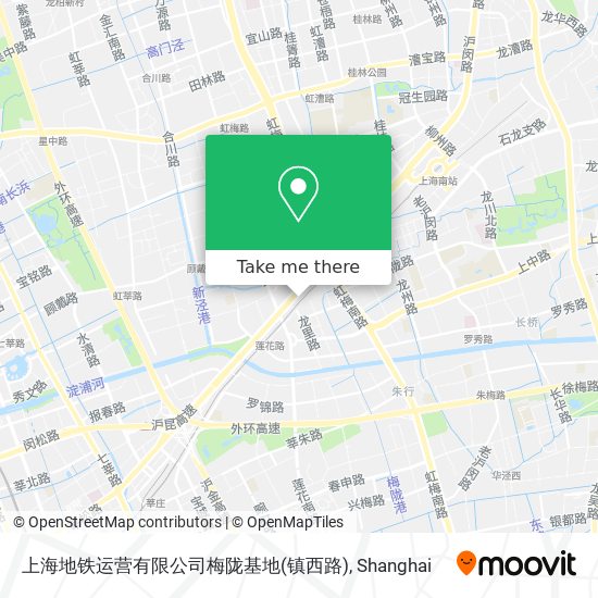 上海地铁运营有限公司梅陇基地(镇西路) map