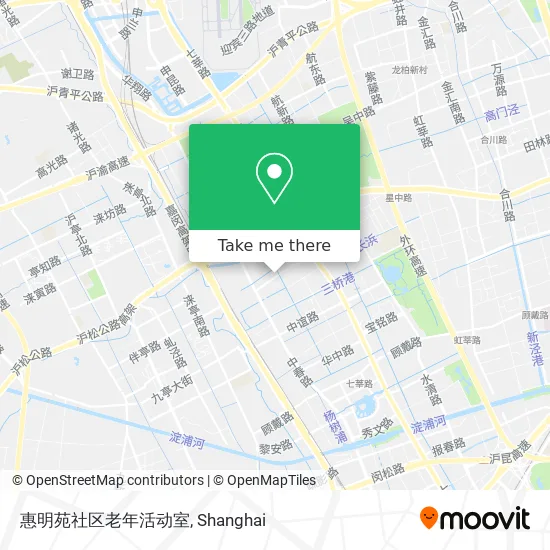 惠明苑社区老年活动室 map