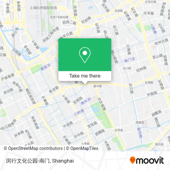 闵行文化公园-南门 map