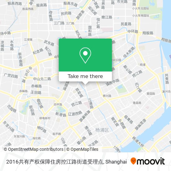 2016共有产权保障住房控江路街道受理点 map