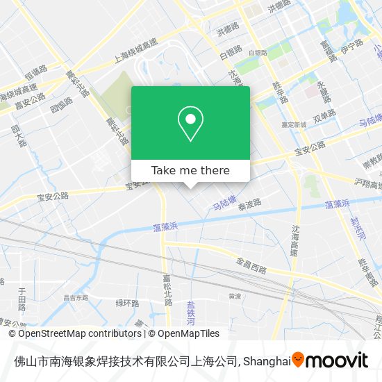 佛山市南海银象焊接技术有限公司上海公司 map