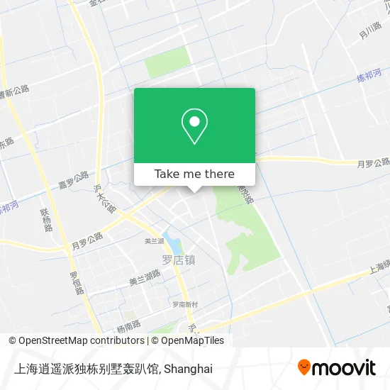 上海逍遥派独栋别墅轰趴馆 map