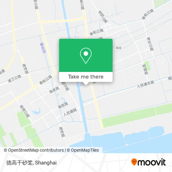 德高干砂桨 map