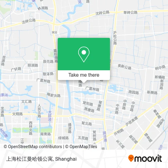 上海松江曼哈顿公寓 map