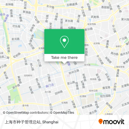 上海市种子管理总站 map