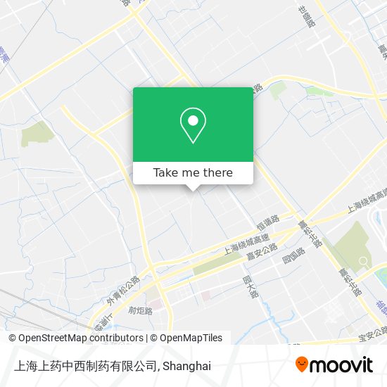 上海上药中西制药有限公司 map