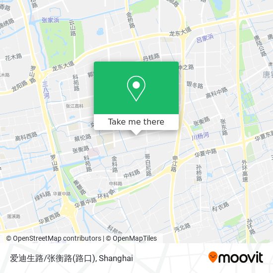 爱迪生路/张衡路(路口) map