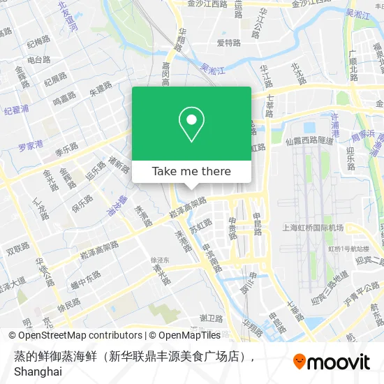 蒸的鲜御蒸海鲜（新华联鼎丰源美食广场店） map