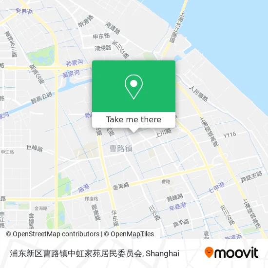 浦东新区曹路镇中虹家苑居民委员会 map