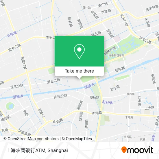 上海农商银行ATM map