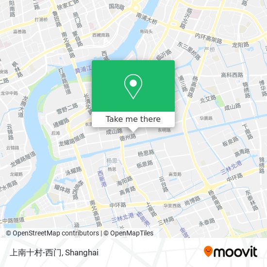 上南十村-西门 map