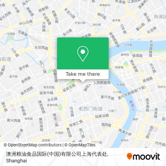 澳洲粮油食品国际(中国)有限公司上海代表处 map