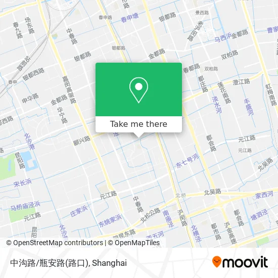 中沟路/瓶安路(路口) map