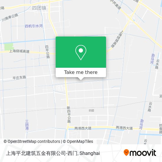 上海平北建筑五金有限公司-西门 map
