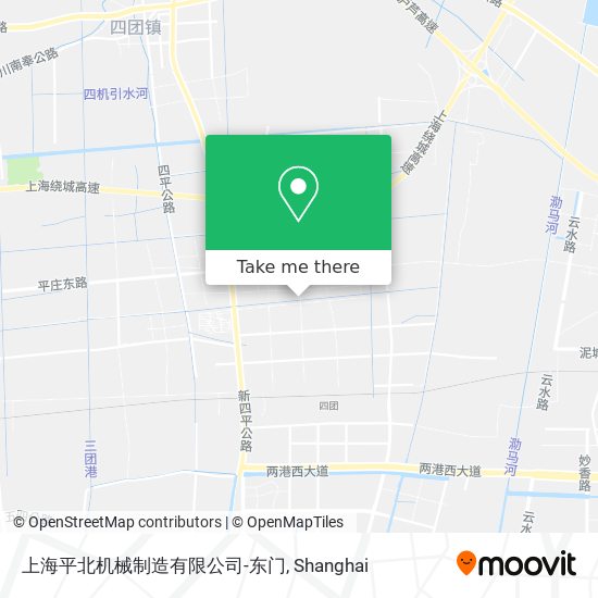上海平北机械制造有限公司-东门 map