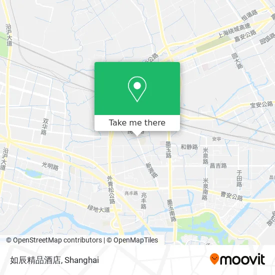 如辰精品酒店 map