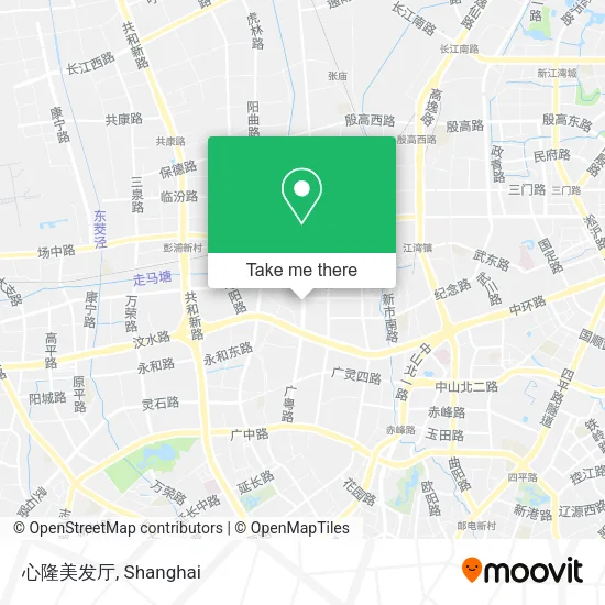 心隆美发厅 map