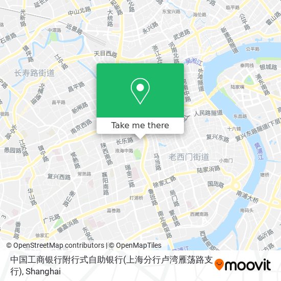 中国工商银行附行式自助银行(上海分行卢湾雁荡路支行) map