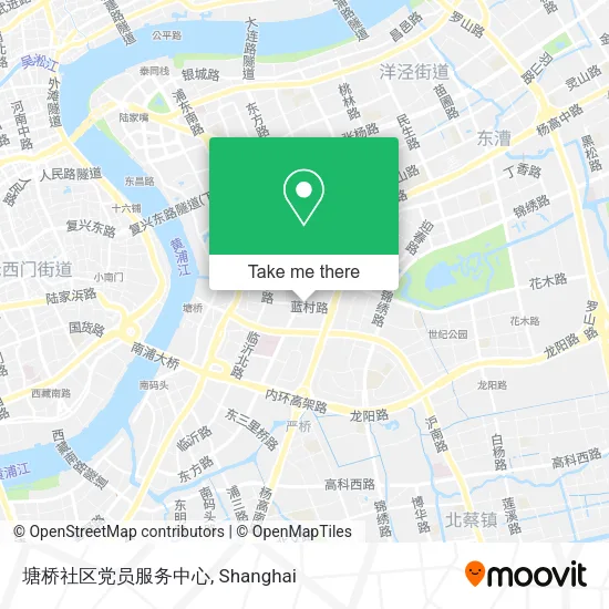 塘桥社区党员服务中心 map