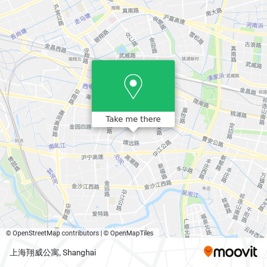上海翔威公寓 map