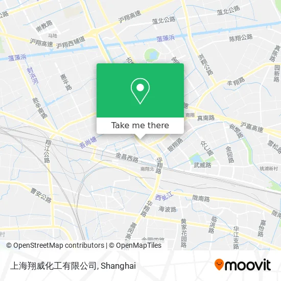 上海翔威化工有限公司 map