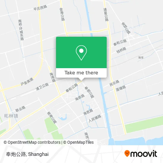 奉炮公路 map
