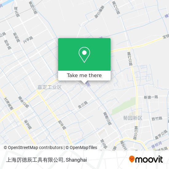上海厉德辰工具有限公司 map