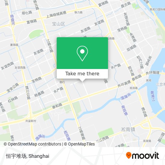 恒宇堆场 map