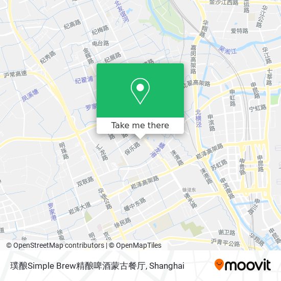 璞酿Simple Brew精酿啤酒蒙古餐厅 map