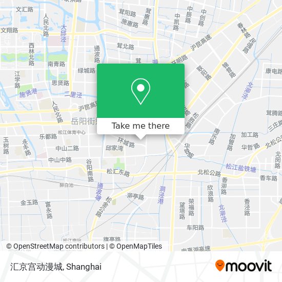 汇京宫动漫城 map