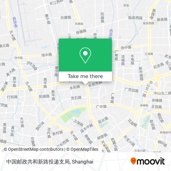 中国邮政共和新路投递支局 map
