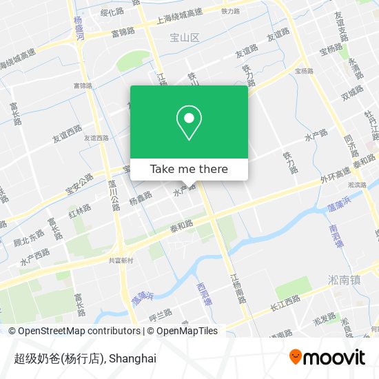 超级奶爸(杨行店) map
