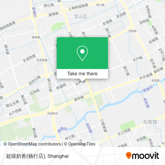 超级奶爸(杨行店) map