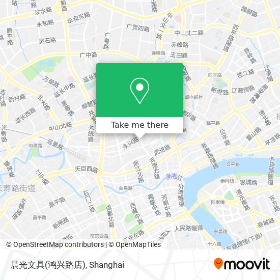 晨光文具(鸿兴路店) map