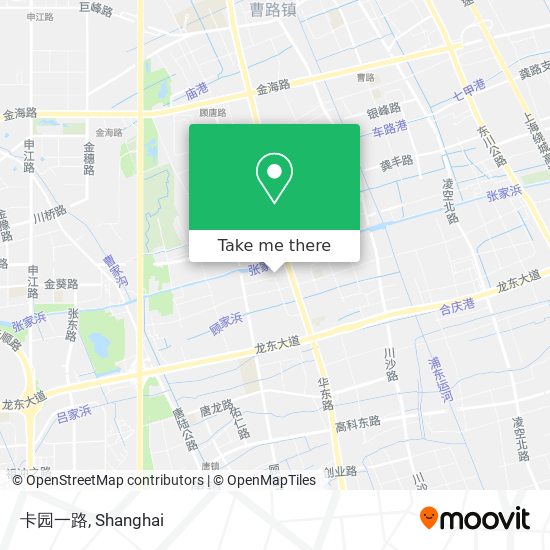 卡园一路 map