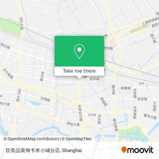 臣奕品装饰卡米小城分店 map